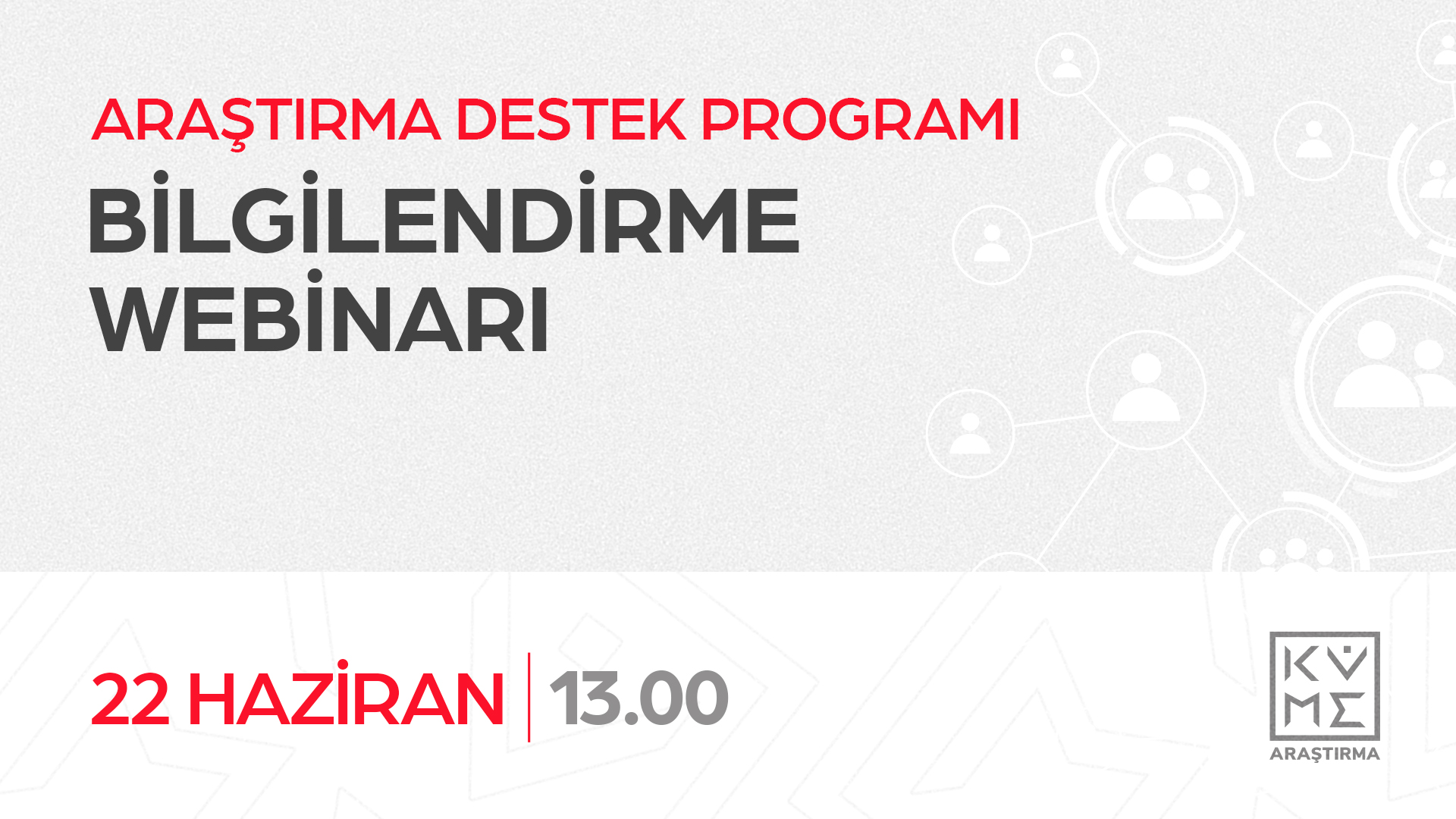 KÜME Araştırma Destek Programı 2026 Bilgilendirme Webinarı