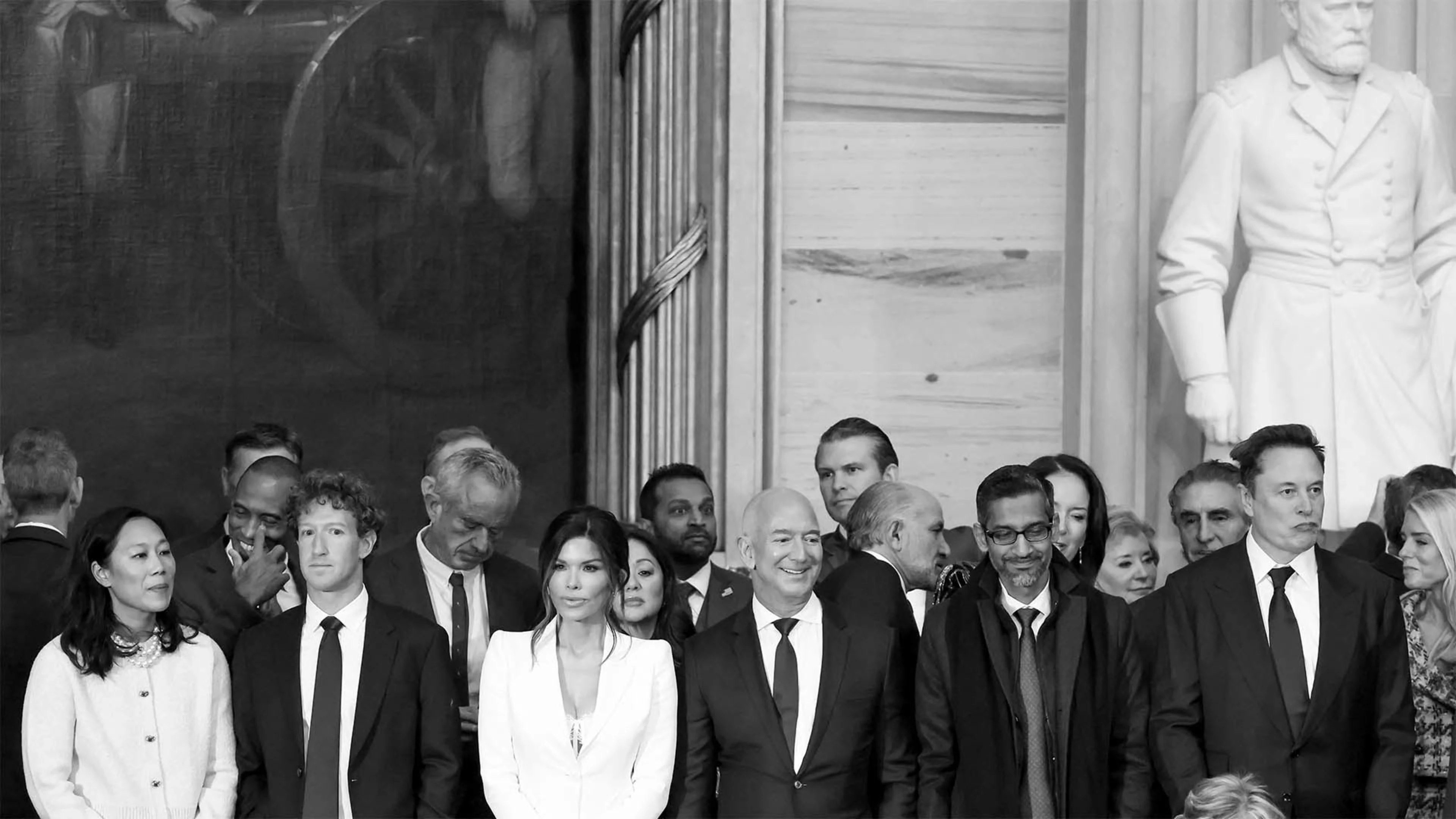 Silikon Vadisi'nin önde gelen isimleri Trump'ın yemin töreninde